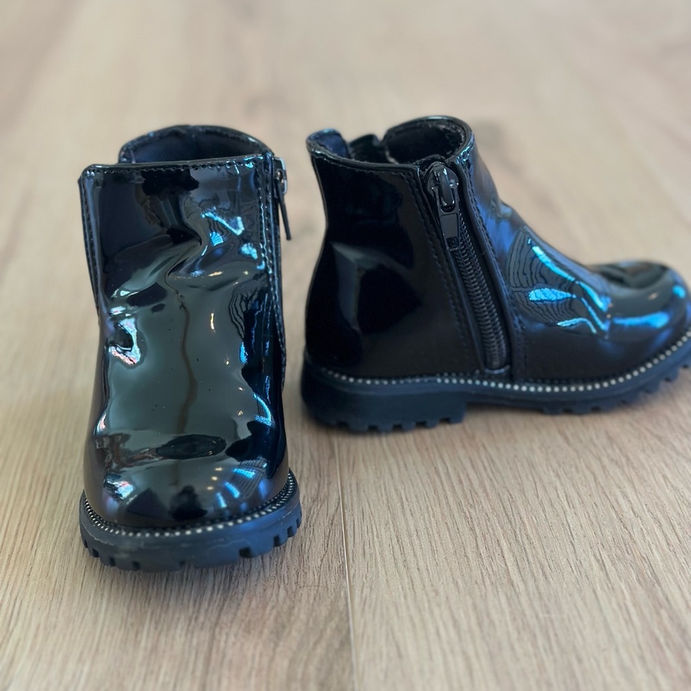Mix No 6 | black patent boots | toddler size 6